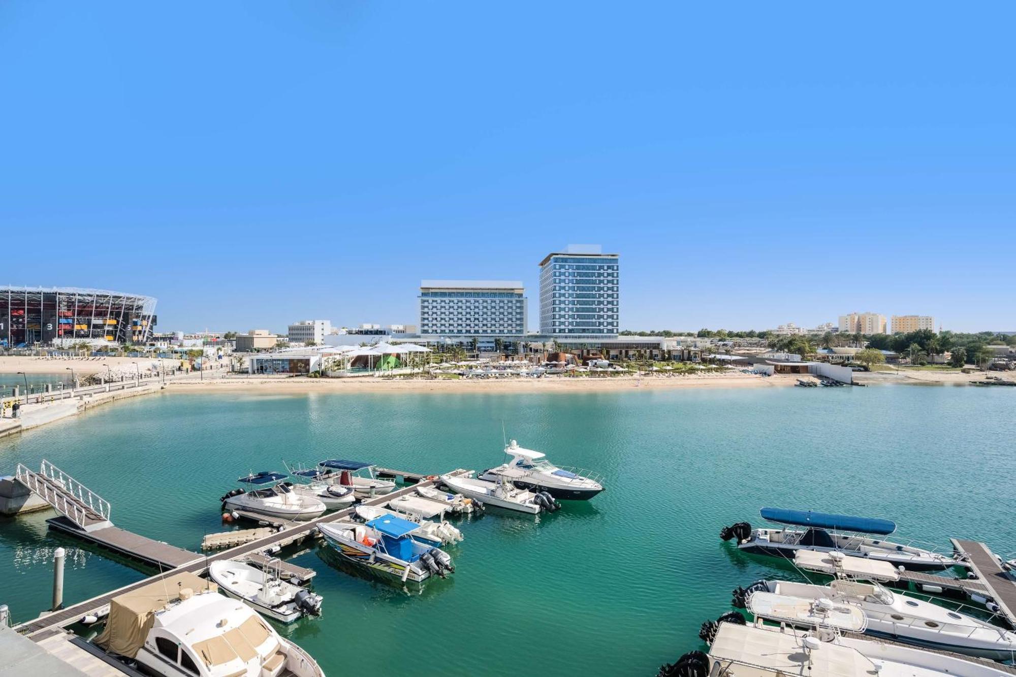 Rixos Gulf Hotel Doha Exterior photo The Marina