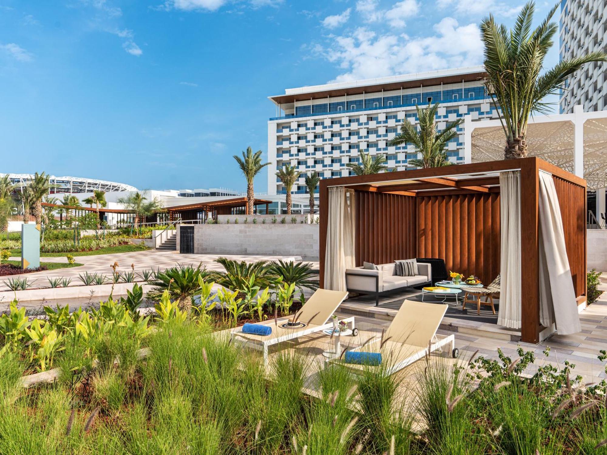 Rixos Gulf Hotel Doha Exterior photo The Fives Beach Hotel & Residences