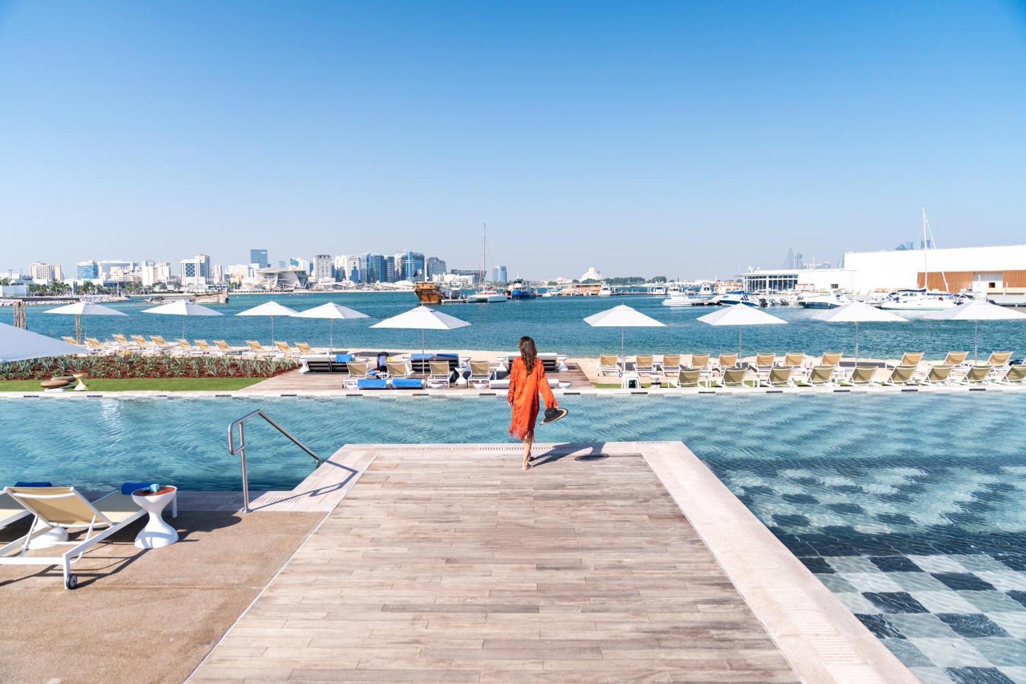 Rixos Gulf Hotel Doha Exterior photo View of the Marina from the Hotel