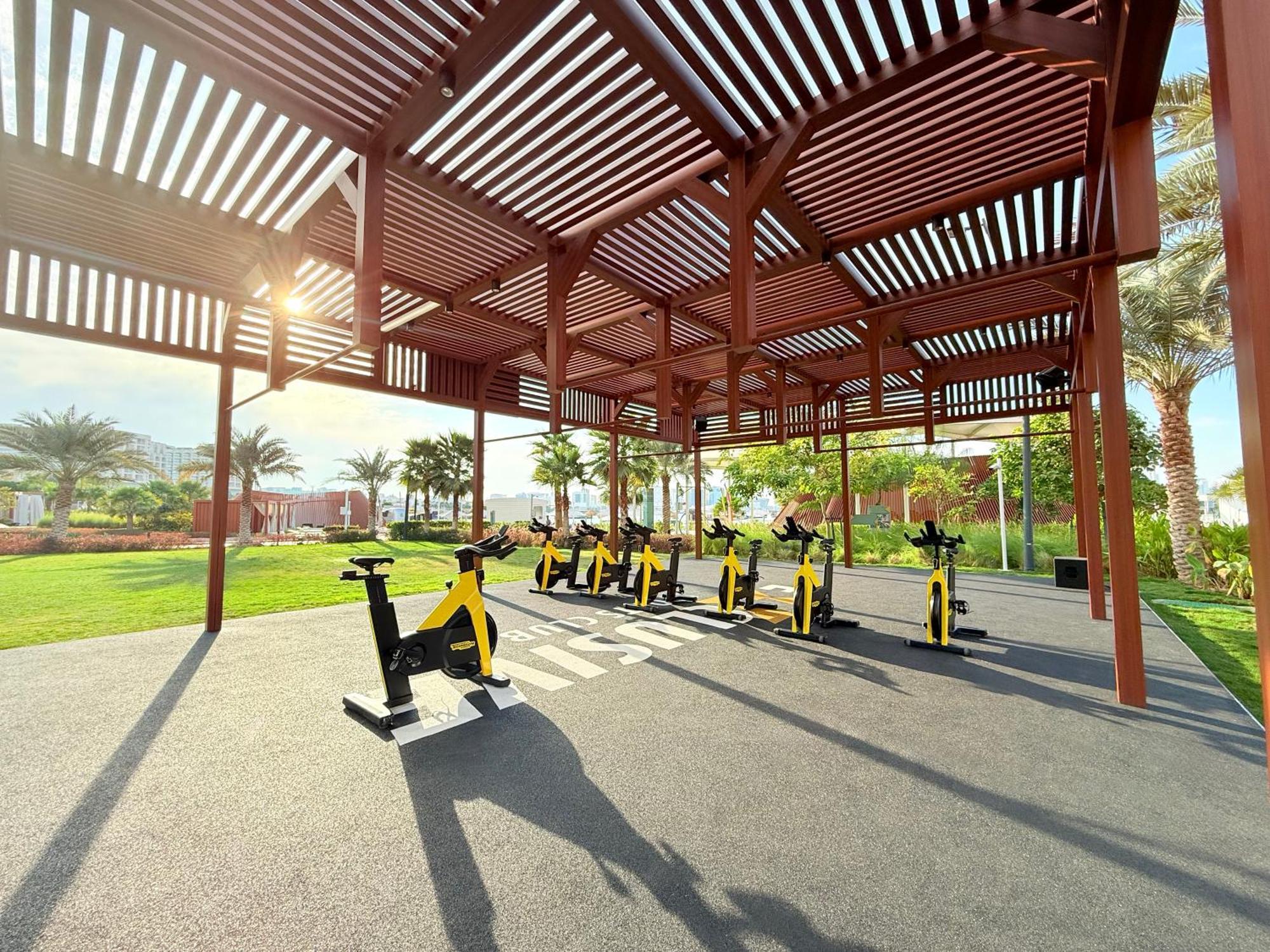 Rixos Gulf Hotel Doha Exterior photo The park's outdoor gym